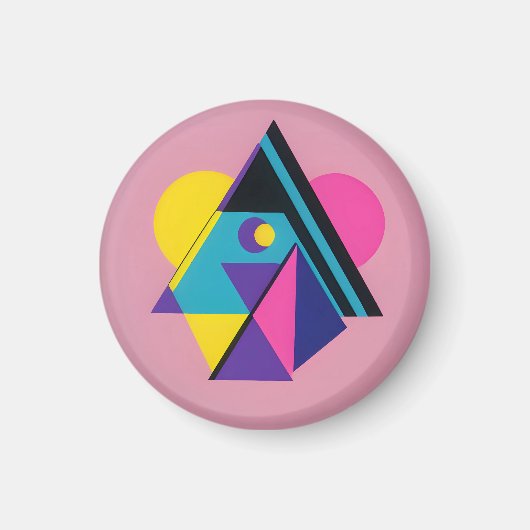 Memphis Design Wohnen Magnet (Vorne)