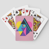 Memphis Design Wohnen Spielkarten (Rückseite)