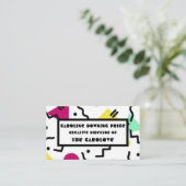 Memphis-Entwurf 1 Visitenkarte (Stehend Vorderseite)