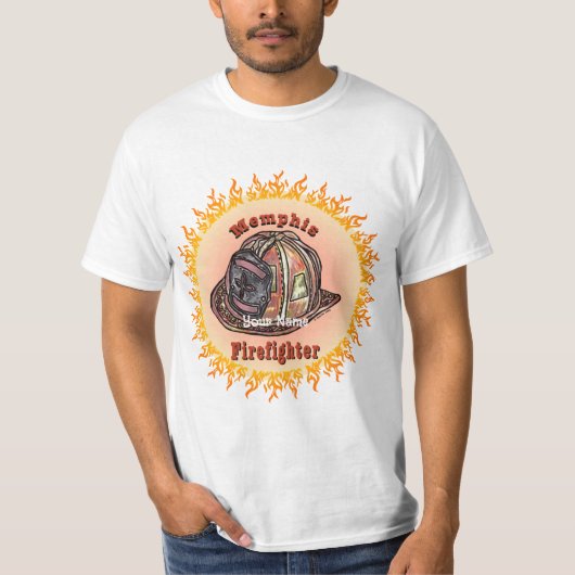 Memphis Firefighter T-Shirt (Vorderseite)
