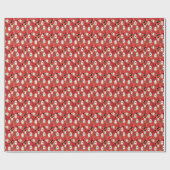 Memphis Geist: Halloween geometrisches Muster. Geschenkpapier (Flach)