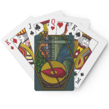 Memphis-Gelbes Fieber - Spielkarten