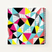 Memphis, geometrische Formen Notizblock (Rückseite)