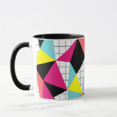 Memphis, geometrische Formen Tasse (Links)