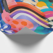 Memphis-Geschenkpapier Geschenkpapier (Ecke)