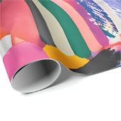 Memphis-Geschenkpapier Geschenkpapier (Rolleneckpunkt)