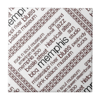 Memphis in Brown Fliese