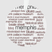 Memphis in Brown Ornament (Vorderseite)