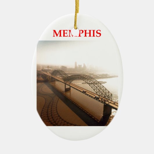 Memphis Keramik Ornament (Vorne)