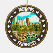 Memphis Keramik Ornament (Vorne)