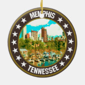 Memphis Keramik Ornament (Hinten)