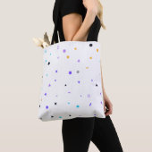 Memphis-Konfetti-Nahtloses Muster Tasche (Von Nahem)