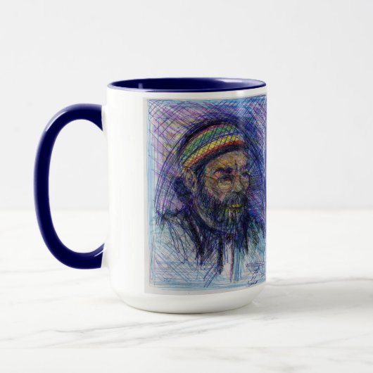 Memphis-Künstler-Tasse Tasse (Links)