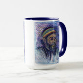 Memphis-Künstler-Tasse Tasse (VorderseiteRechts)