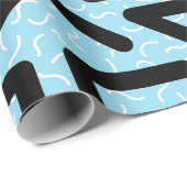 Memphis Labyrinth Geschenkpapier (Rolleneckpunkt)