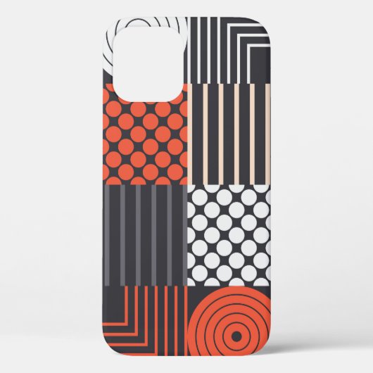 Memphis Magic: Geometrischer Bannerspass Case-Mate iPhone Hülle (Rückseite)