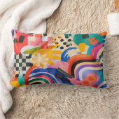 Memphis Muster Kissen (Decke)