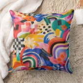 Memphis Muster Kissen (Decke)