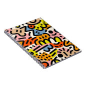 Memphis-Muster Notizblock (Rechte Seite)