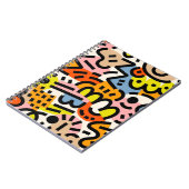 Memphis-Muster Notizblock (Linke Seite)