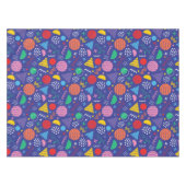 Memphis-Muster Tischdecke (Vorderseite (Horizontal))