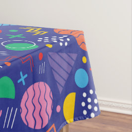 Memphis-Muster Tischdecke