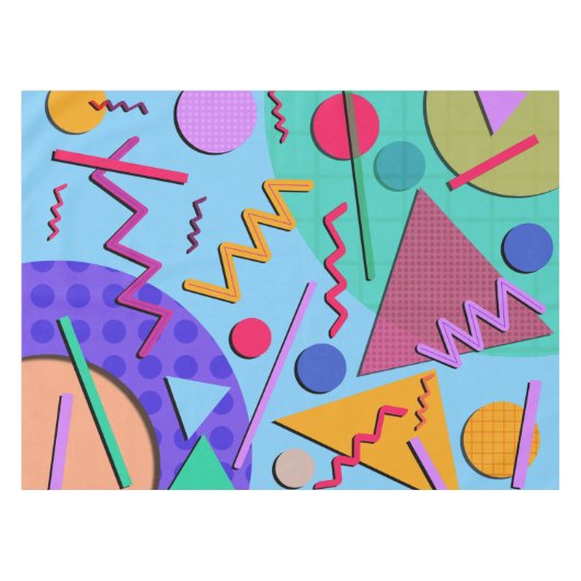 Memphis Nr. 10 Tischdecke (Vorderseite (Horizontal))