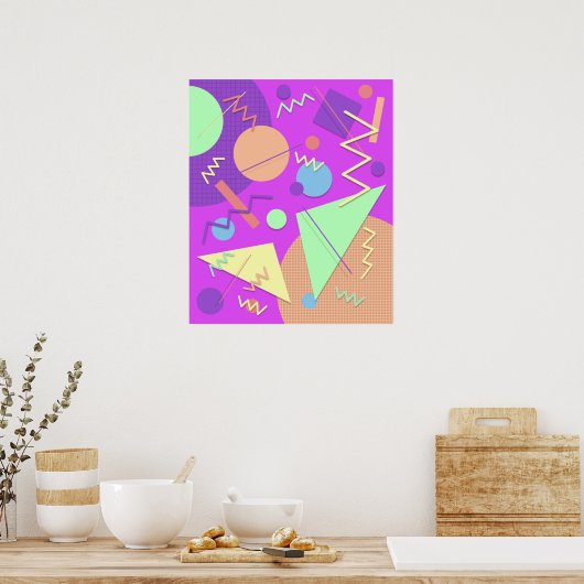 Memphis Nr. 41 Poster (Küche)