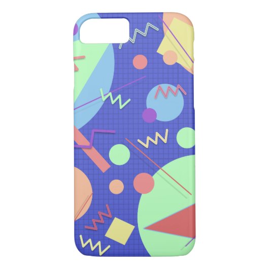 Memphis Nr. 42 Case-Mate iPhone Hülle (Rückseite)