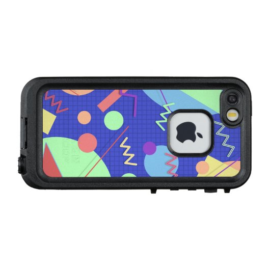 Memphis Nr. 42 LifeProof iPhone Hülle (Rückseite (Horizontal))