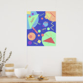 Memphis Nr. 42 Poster (Küche)