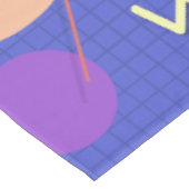 Memphis Nr. 42 Tischdecke (Schrägansicht)