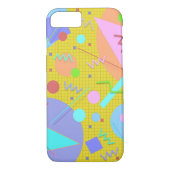 Memphis Nr. 43 Case-Mate iPhone Hülle (Rückseite)