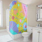 Memphis Nr. 43 Duschvorhang (Beispiel)