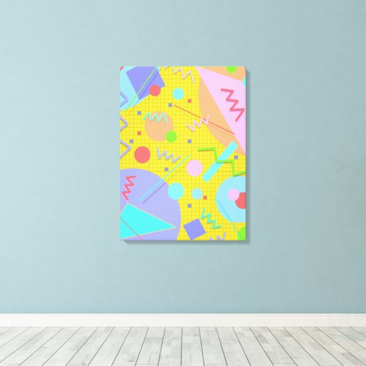 Memphis Nr. 43 Leinwanddruck (Insitu (Holzboden))