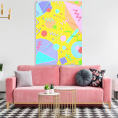 Memphis Nr. 43 Leinwanddruck (Insitu (Wohnzimmer))