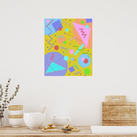 Memphis Nr. 43 Poster (Küche)