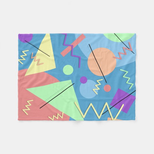 Memphis Nr. 4 Fleecedecke (Vorderseite (Horizontal))