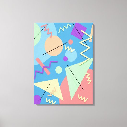 Memphis Nr. 4 Leinwanddruck (Vorderseite)