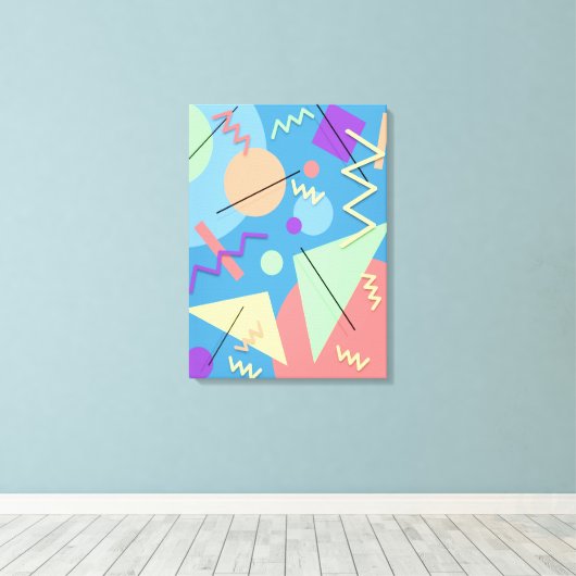 Memphis Nr. 4 Leinwanddruck (Insitu (Holzboden))