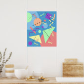 Memphis Nr. 4 Poster (Küche)