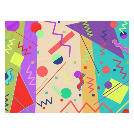 Memphis Nr. 56 Tischdecke (Vorderseite (Horizontal))