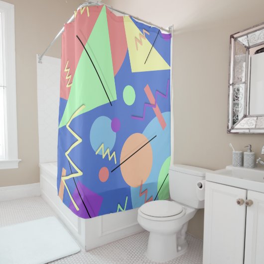 Memphis Nr. 5 Duschvorhang (Beispiel)