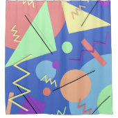 Memphis Nr. 5 Duschvorhang (Vorderseite)