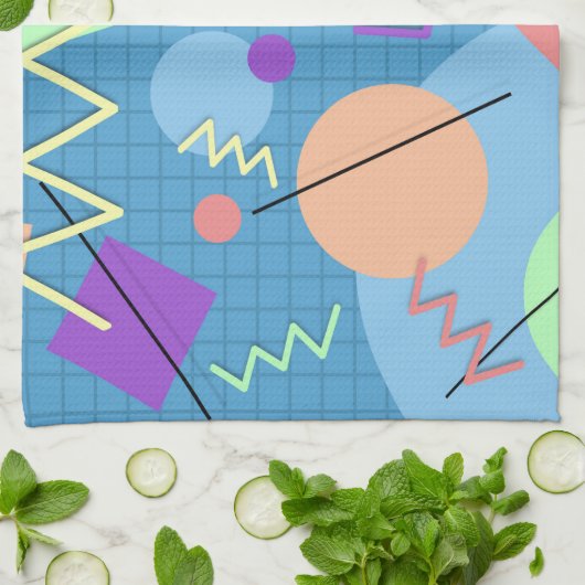 Memphis Nr. 6 Geschirrtuch (Gefaltet)
