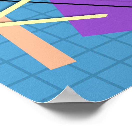 Memphis Nr. 6 Poster (Ecke)