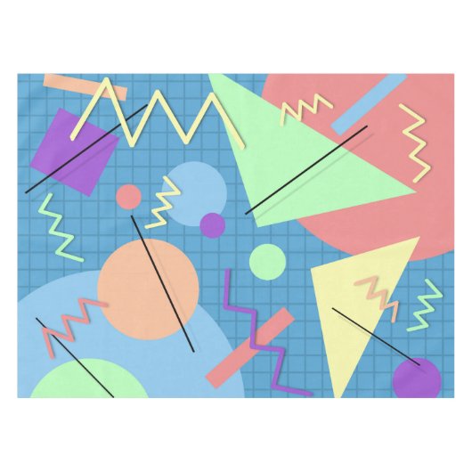 Memphis Nr. 6 Tischdecke (Vorderseite (Horizontal))