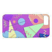 Memphis Nr. 7 Case-Mate iPhone Hülle (Rückseite (Horizontal))