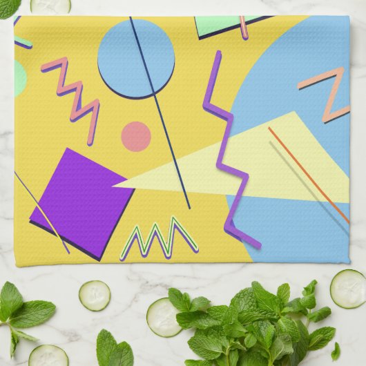 Memphis Nr. 7 Handtuch (Gefaltet)