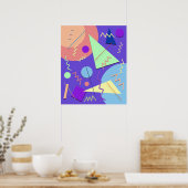 Memphis Nr. 7 Poster (Küche)